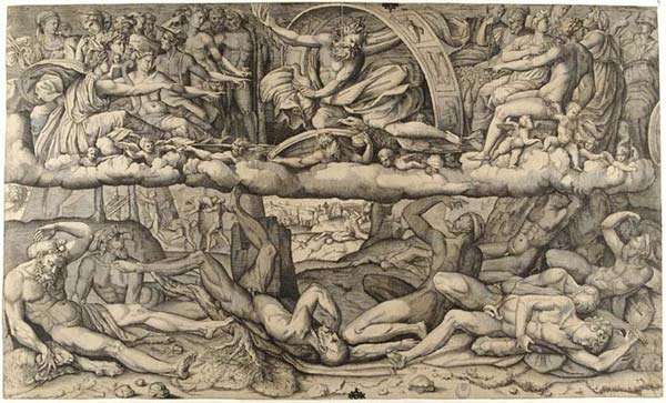 Fagiuoli Girolamo - Caduta dei Giganti